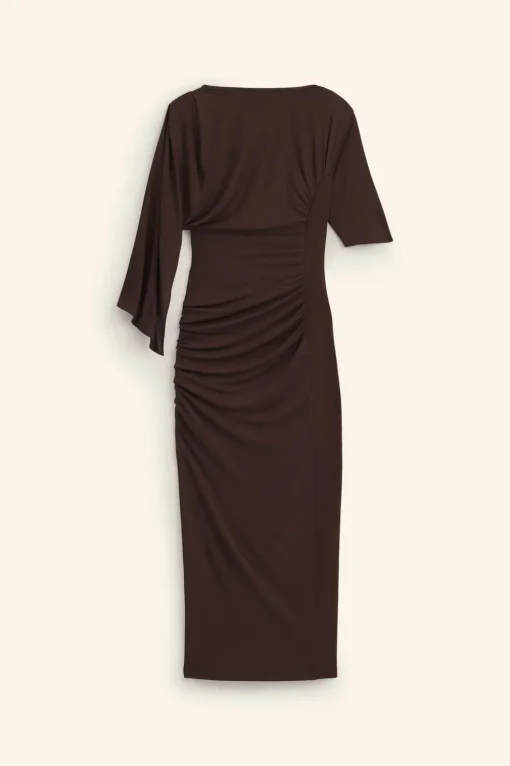VESTIDO MIDI DRAPEADO LIMITED EDITION