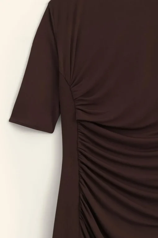 VESTIDO MIDI DRAPEADO LIMITED EDITION