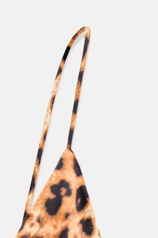 VESTIDO MIDI ESTAMPADO ANIMAL ZW COLLECTION