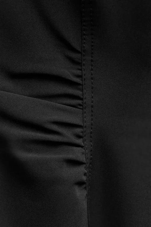 VESTIDO MIDI FRUNCES