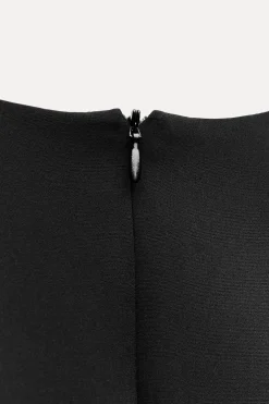 VESTIDO MIDI FRUNCES