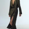 VESTIDO MIDI JACQUARD