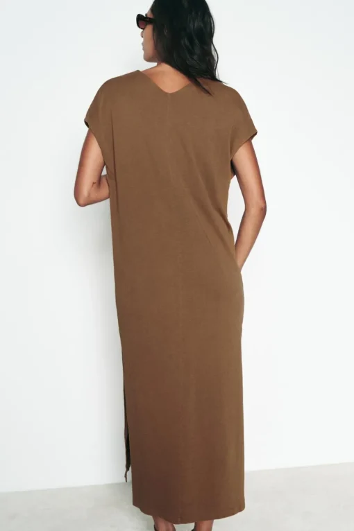VESTIDO MIDI LAVADO