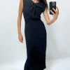 VESTIDO MIDI NUDO