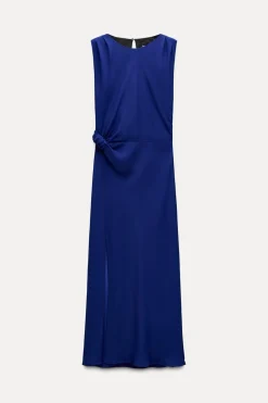 VESTIDO MIDI NUDO