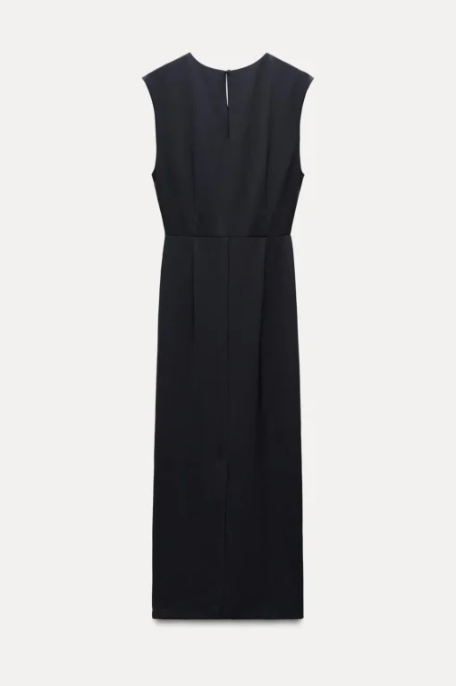 VESTIDO MIDI NUDO