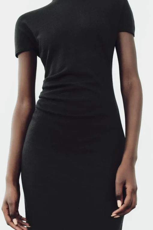 VESTIDO MIDI PUNTO STRETCH