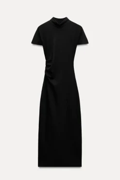 VESTIDO MIDI PUNTO STRETCH