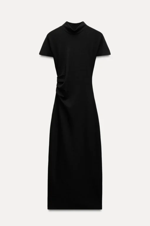 VESTIDO MIDI PUNTO STRETCH