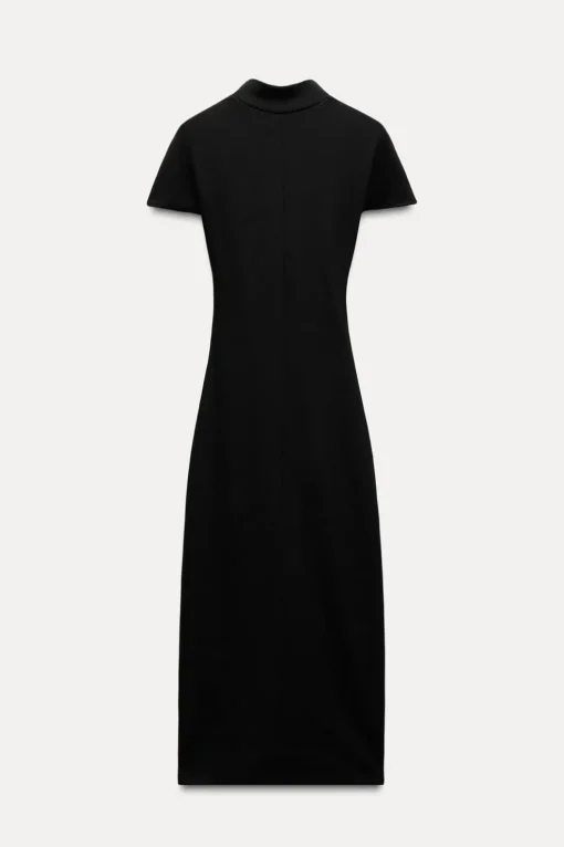 VESTIDO MIDI PUNTO STRETCH