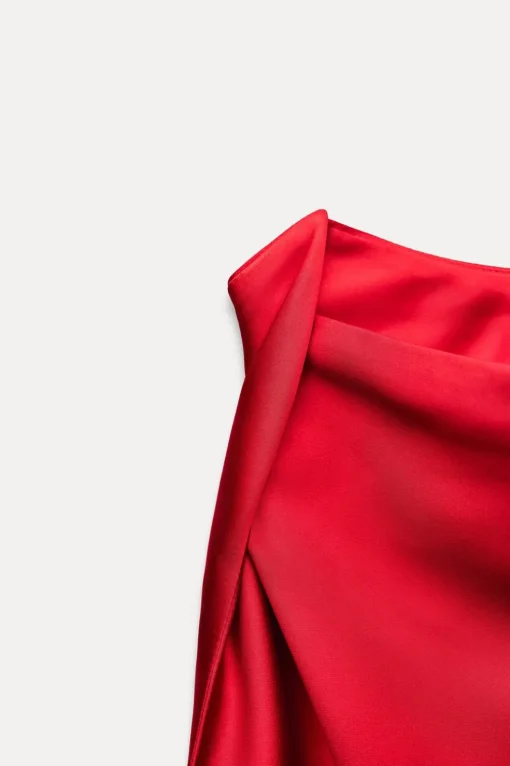 VESTIDO MIDI SATINADO