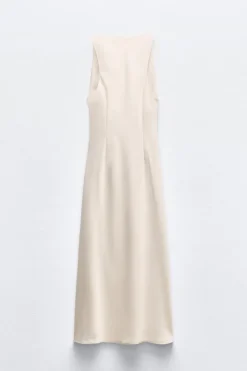 VESTIDO MIDI SATINADO