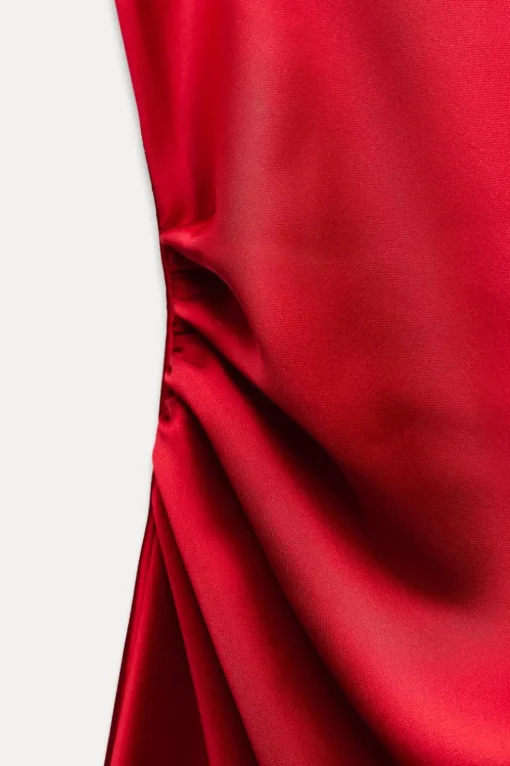 VESTIDO MIDI SATINADO