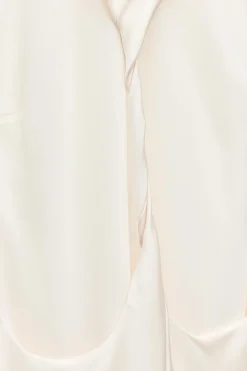 VESTIDO MIDI SATINADO ESPALDA DESCUBIERTA