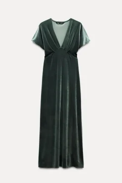 VESTIDO MIDI TERCIOPELO