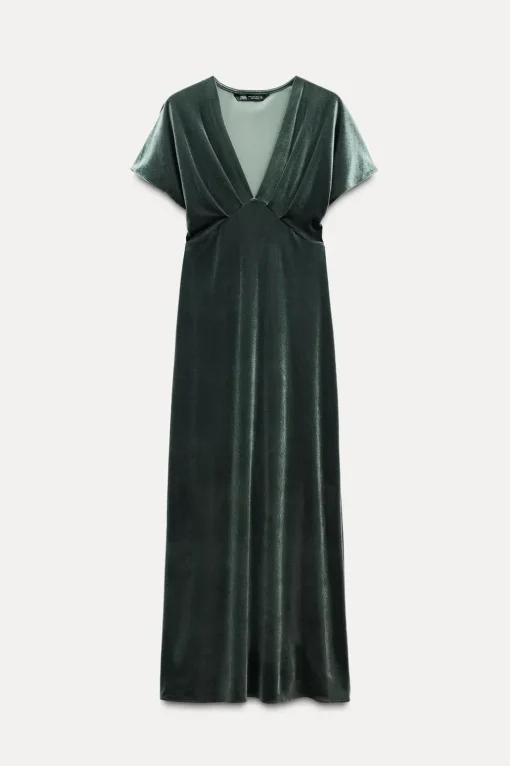 VESTIDO MIDI TERCIOPELO