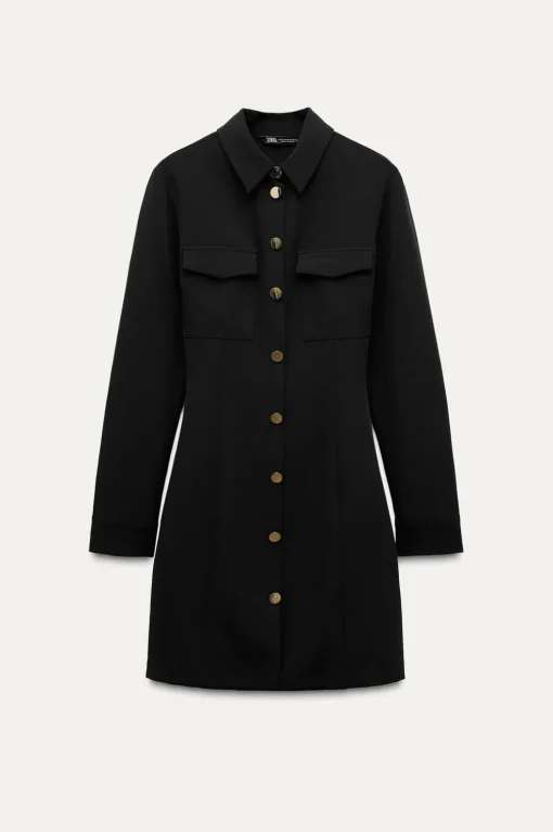 VESTIDO MINI CREPE