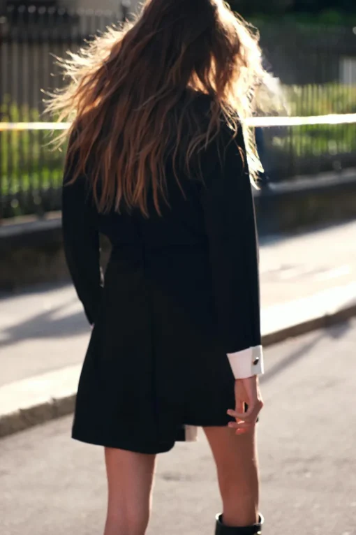 VESTIDO MINI CREPE
