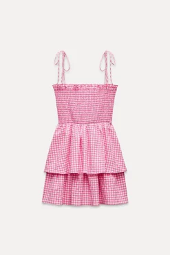 VESTIDO MINI CUADRO VICHY