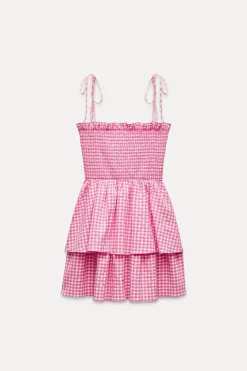 VESTIDO MINI CUADRO VICHY