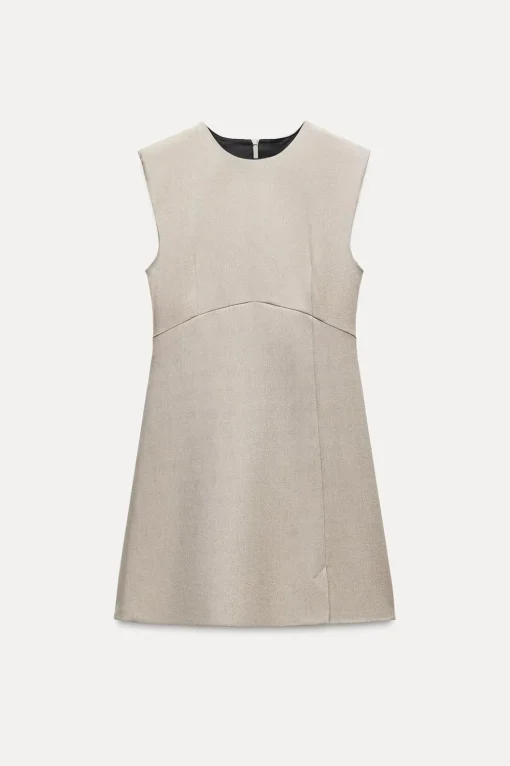 VESTIDO MINI EFECTO BRILLO