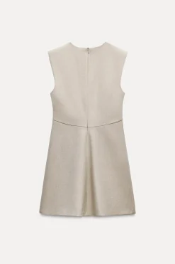VESTIDO MINI EFECTO BRILLO