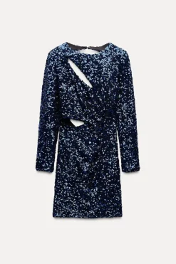 VESTIDO MINI LENTEJUELAS