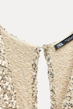 VESTIDO MINI LENTEJUELAS