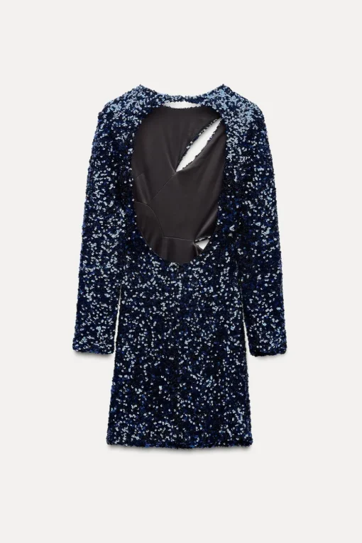 VESTIDO MINI LENTEJUELAS