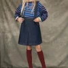 VESTIDO PICHI DENIM ONDAS LIMITED EDITION