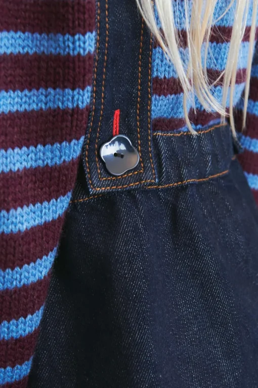 VESTIDO PICHI DENIM ONDAS LIMITED EDITION