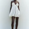 VESTIDO POPELÍN FLORES RELIEVE