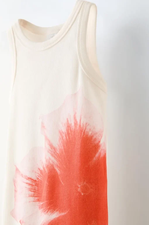 VESTIDO RIB FLOR