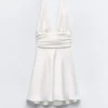 VESTIDO SATINADO HALTER