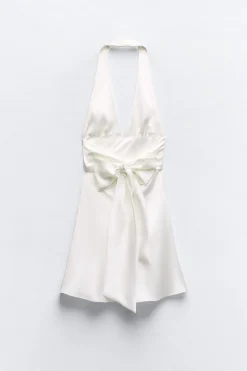 VESTIDO SATINADO HALTER