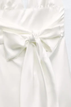 VESTIDO SATINADO HALTER