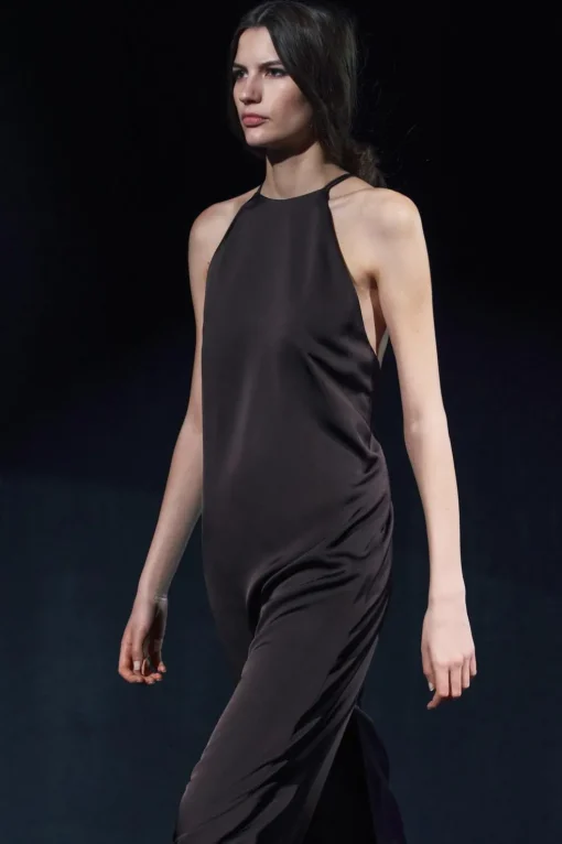 VESTIDO SATINADO JOYA ZW COLLECTION