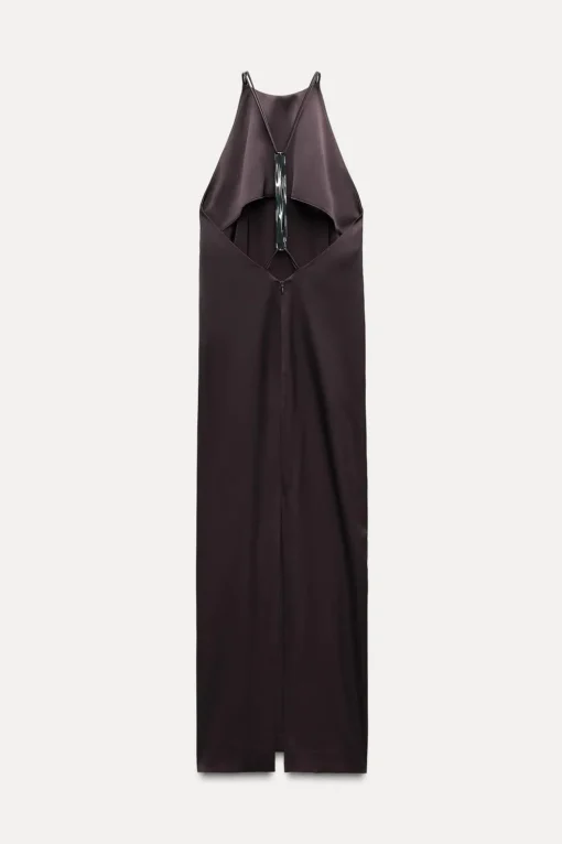 VESTIDO SATINADO JOYA ZW COLLECTION