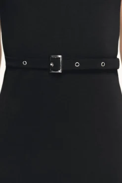 VESTIDO STRETCH CONTOURING CINTURÓN