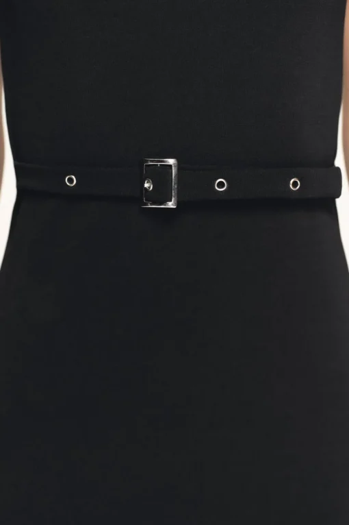 VESTIDO STRETCH CONTOURING CINTURÓN