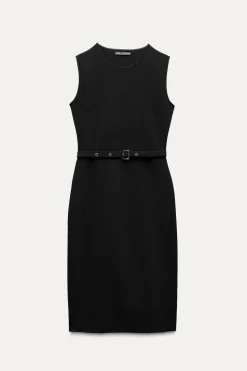 VESTIDO STRETCH CONTOURING CINTURÓN
