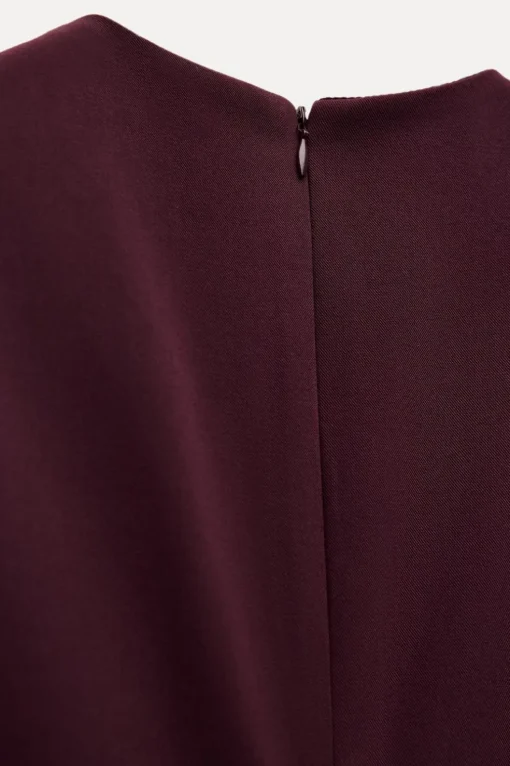 VESTIDO TABLAS CINTURÓN