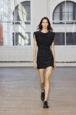 VESTIDO TERCIOPELO LENTEJUELAS ZW COLLECTION