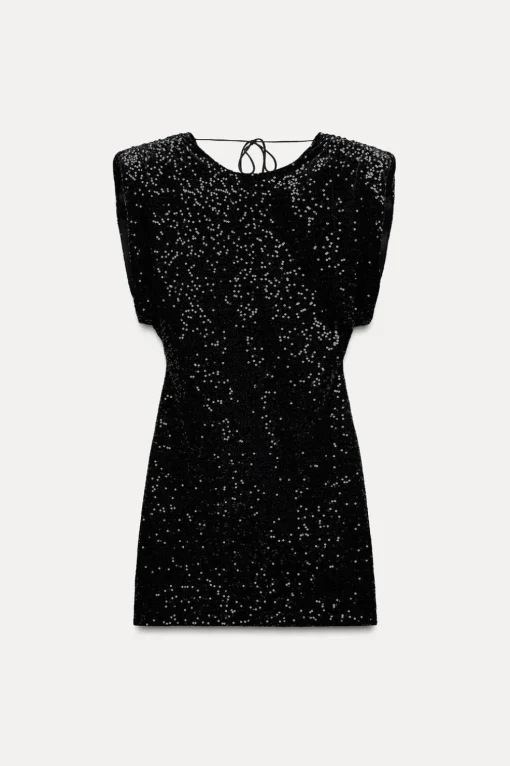 VESTIDO TERCIOPELO LENTEJUELAS ZW COLLECTION