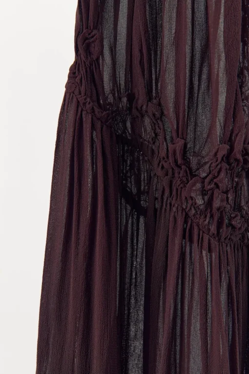 VESTIDO TEXTURA PUNTILLA