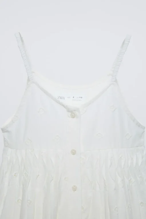 VESTIDO TIRANTES BORDADOS