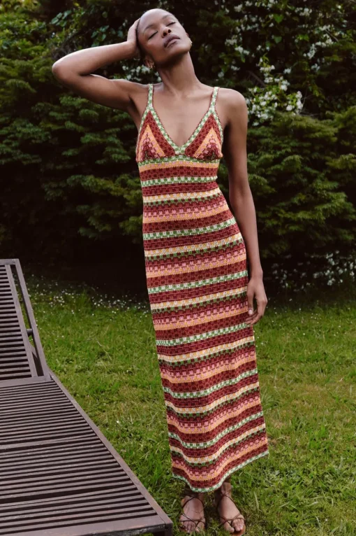 VESTIDO TIRANTES CROCHET