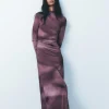 VESTIDO TUL DRAPEADO