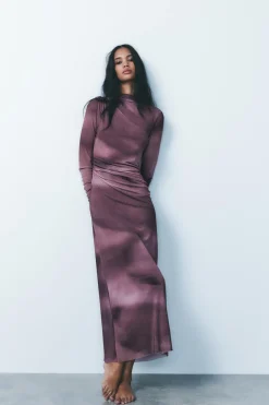 VESTIDO TUL DRAPEADO
