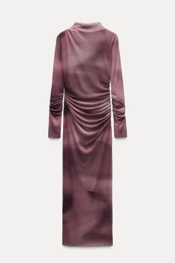 VESTIDO TUL DRAPEADO